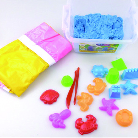 酷乐太空沙1kg儿童益智DIY手工玩具沙 