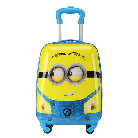 【邮乐吉安馆】16寸小黄人儿童拉杆箱户外旅行时尚可爱万向轮学生行李箱